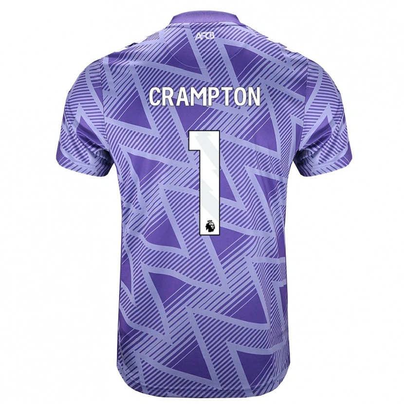 Danxen Mann Kai Crampton #1 Blek Fiolettrød Hvit Bortetrøye Drakt Trøye 2026/27 Skjorter T-Skjorte