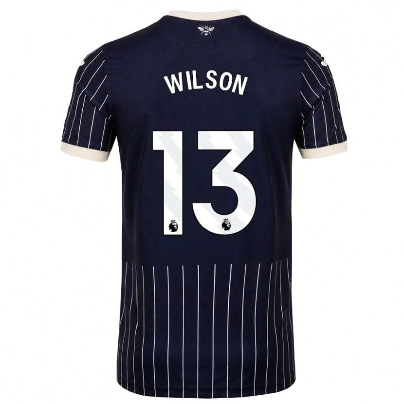 Danxen Mann Callum Wilson #13 Svart Hvit Bortetrøye Drakt Trøye 2026/27 Skjorter T-Skjorte