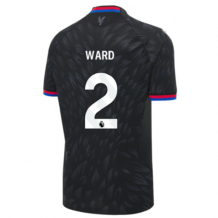 Danxen Mann Joel Ward #2 Svart Blå Rød Bortetrøye Drakt Trøye 2026/27 Skjorter T-Skjorte