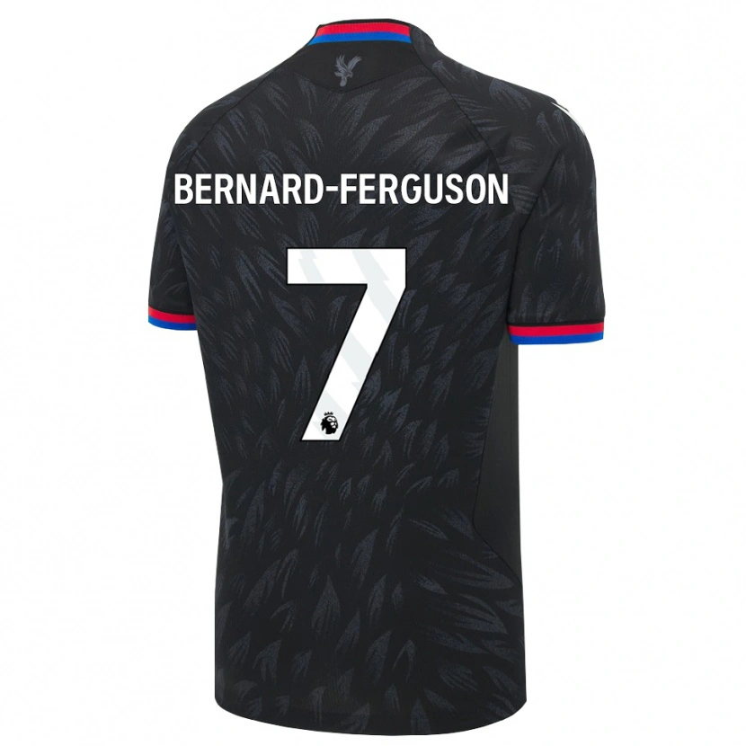 Danxen Mann Makai Bernard-Ferguson #7 Svart Blå Rød Bortetrøye Drakt Trøye 2026/27 Skjorter T-Skjorte