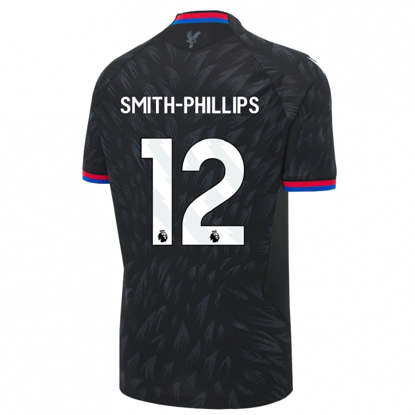 Danxen Mann Kairo Smith-Phillips #12 Svart Blå Rød Bortetrøye Drakt Trøye 2026/27 Skjorter T-Skjorte