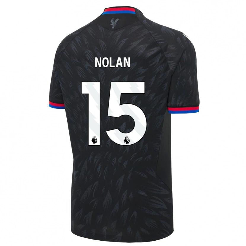 Danxen Mann Hayley Nolan #15 Svart Blå Rød Bortetrøye Drakt Trøye 2026/27 Skjorter T-Skjorte