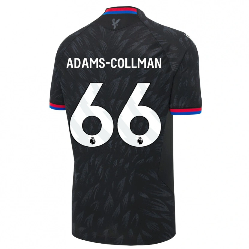 Danxen Mann Kai-Reece Adams-Collman #66 Svart Blå Rød Bortetrøye Drakt Trøye 2026/27 Skjorter T-Skjorte