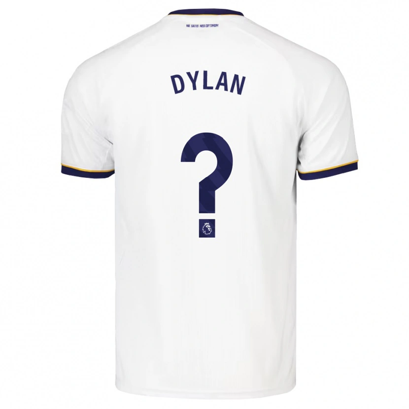 Danxen Mann Dylan Graham #0 Midnattblå Hvit Gul Bortetrøye Drakt Trøye 2026/27 Skjorter T-Skjorte