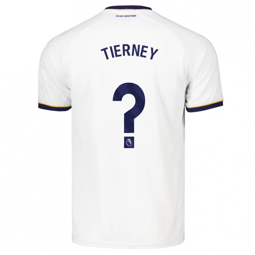 Danxen Mann Jack Tierney #0 Midnattblå Hvit Gul Bortetrøye Drakt Trøye 2026/27 Skjorter T-Skjorte