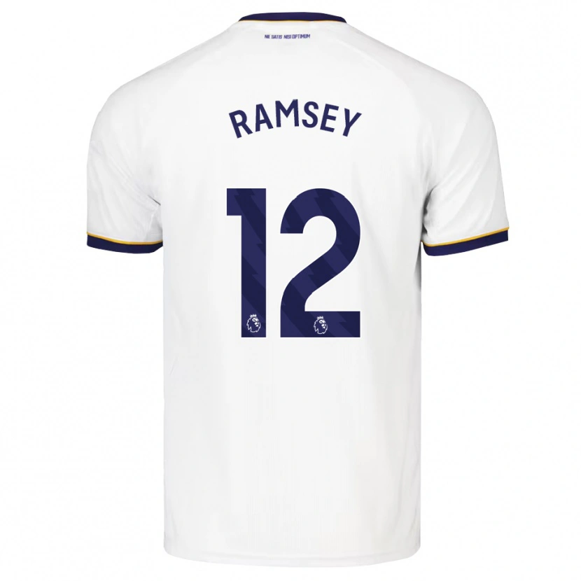 Danxen Mann Emily Ramsey #12 Midnattblå Hvit Gul Bortetrøye Drakt Trøye 2026/27 Skjorter T-Skjorte