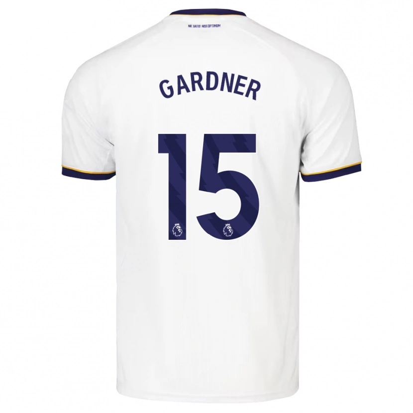 Danxen Mann Luis Gardner #15 Midnattblå Hvit Gul Bortetrøye Drakt Trøye 2026/27 Skjorter T-Skjorte