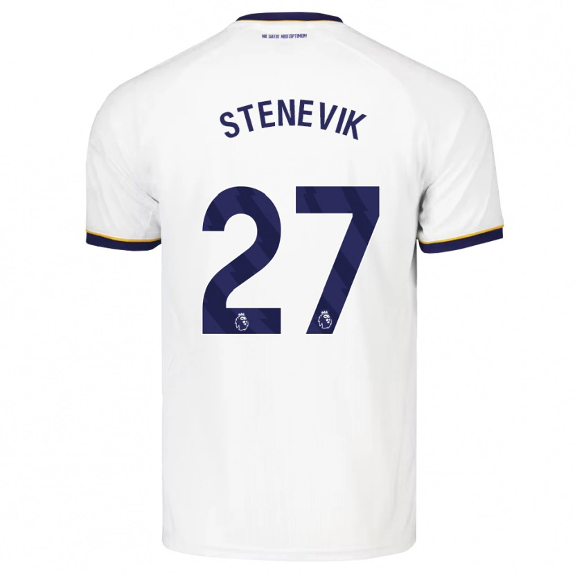 Danxen Mann Elise Stenevik #27 Midnattblå Hvit Gul Bortetrøye Drakt Trøye 2026/27 Skjorter T-Skjorte