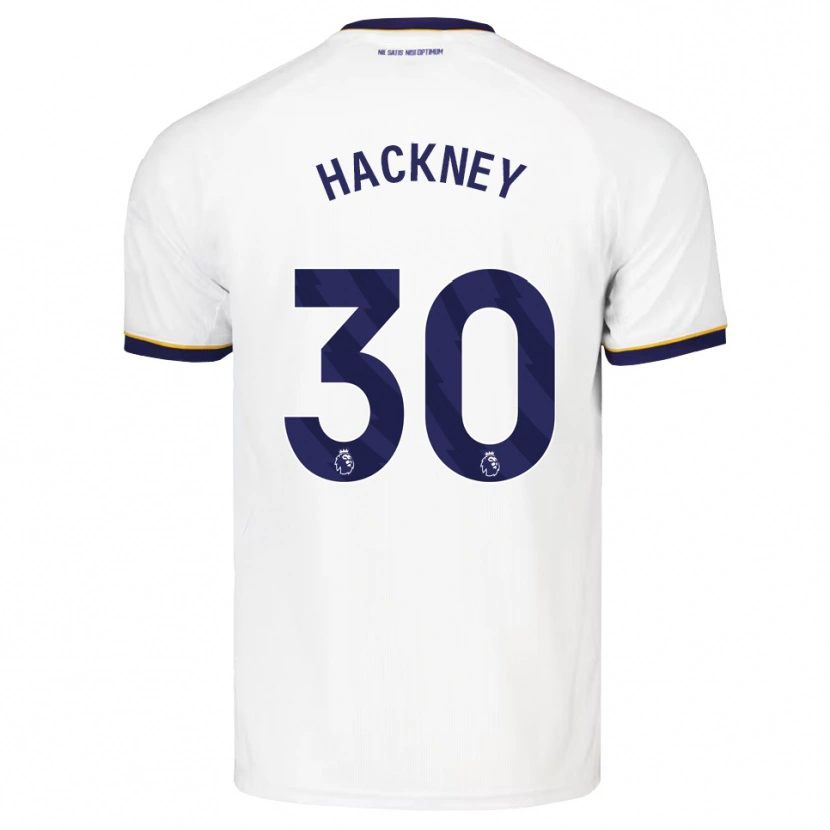 Danxen Mann Hayden Hackney #30 Midnattblå Hvit Gul Bortetrøye Drakt Trøye 2026/27 Skjorter T-Skjorte