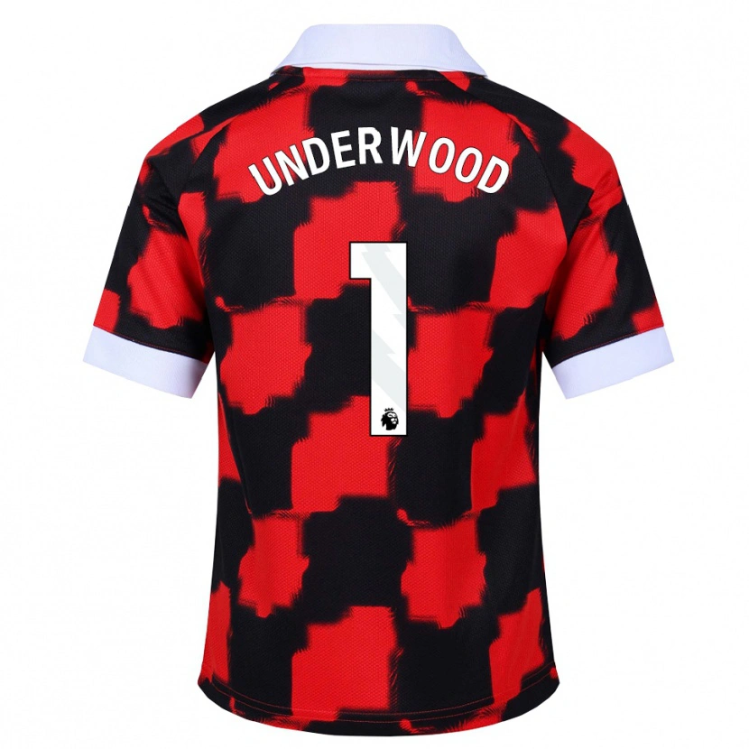 Danxen Mann Marco Underwood #1 Rød Hvit Svart Bortetrøye Drakt Trøye 2026/27 Skjorter T-Skjorte
