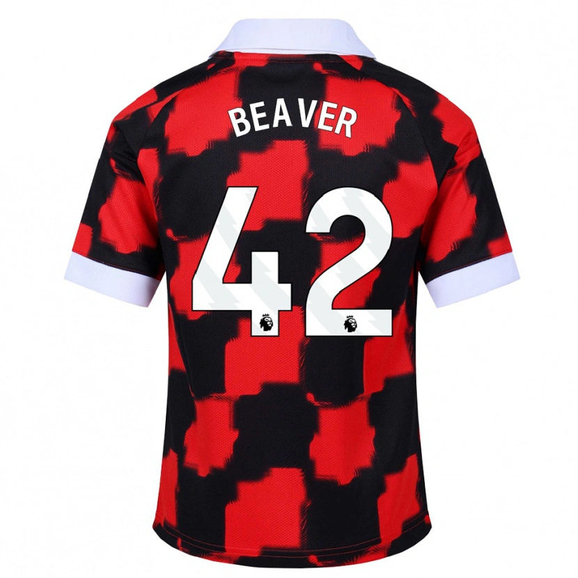 Danxen Mann Cat Beaver #42 Rød Hvit Svart Bortetrøye Drakt Trøye 2026/27 Skjorter T-Skjorte