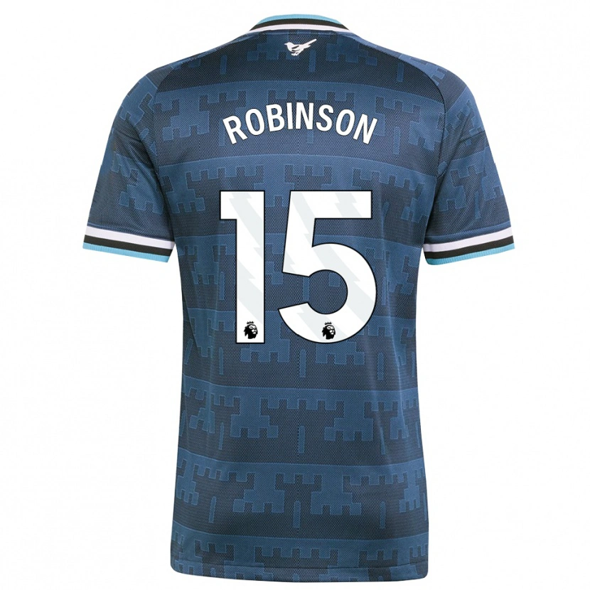 Danxen Mann Charlie Robinson #15 Gul Svart Blå Bortetrøye Drakt Trøye 2026/27 Skjorter T-Skjorte