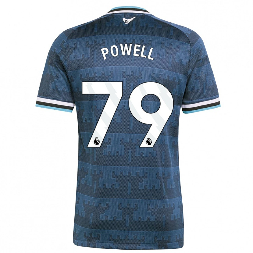 Danxen Mann Rory Powell #79 Gul Svart Blå Bortetrøye Drakt Trøye 2026/27 Skjorter T-Skjorte