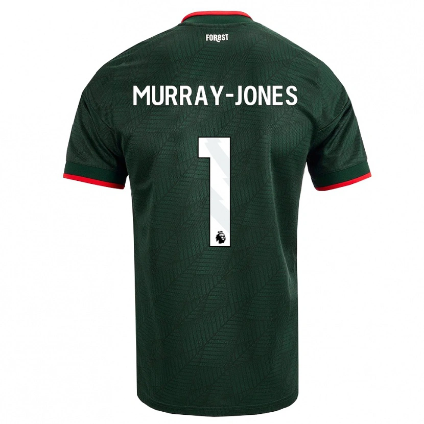 Danxen Mann George Murray-Jones #1 Mørk Grønn Rød Bortetrøye Drakt Trøye 2026/27 Skjorter T-Skjorte