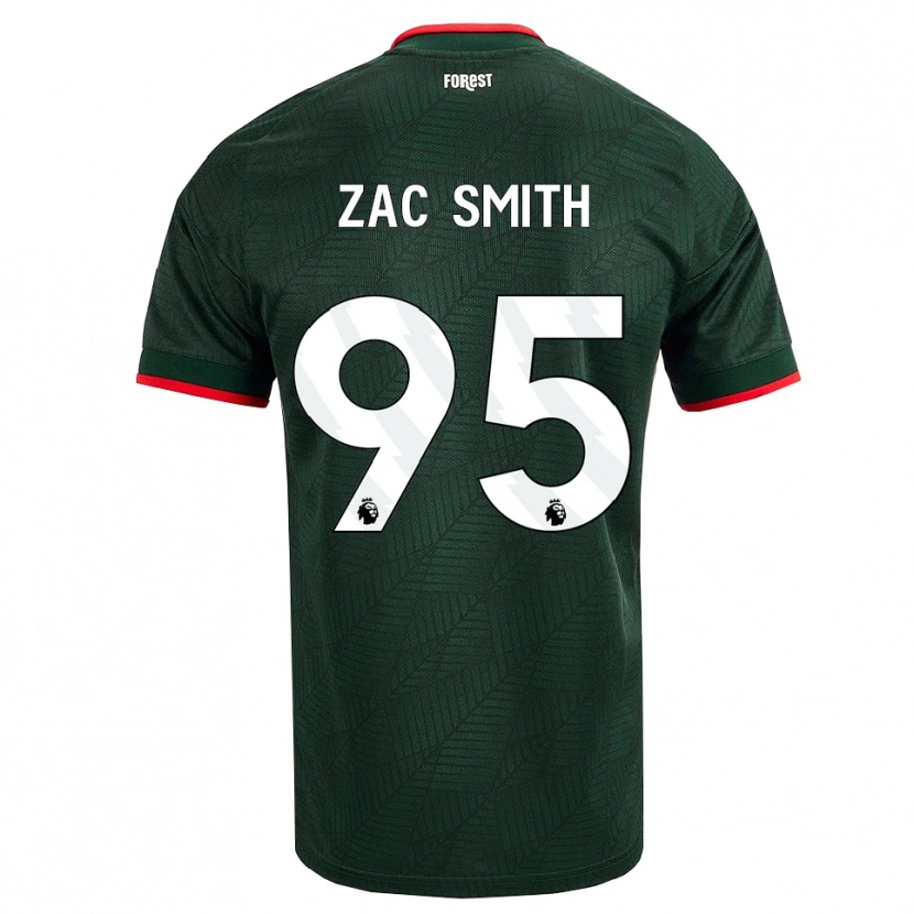 Danxen Mann Zac Smith #95 Mørk Grønn Rød Bortetrøye Drakt Trøye 2026/27 Skjorter T-Skjorte