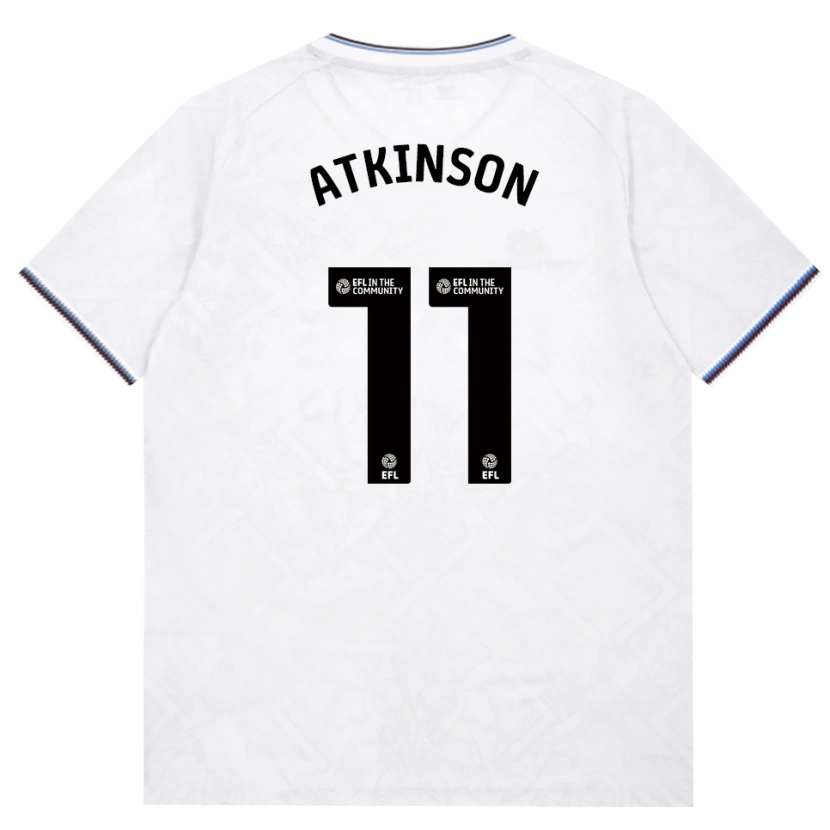 Danxen Mann Izzy Atkinson #11 Burgunder Hvit Bortetrøye Drakt Trøye 2026/27 Skjorter T-Skjorte