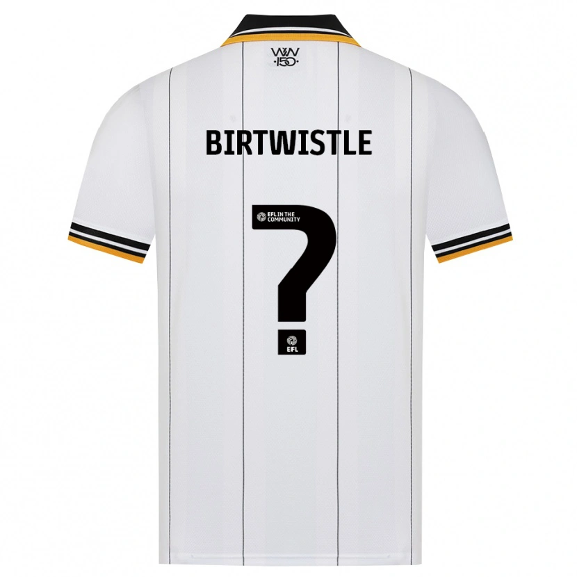 Danxen Mann Harry Birtwistle #0 Oransje Hvit Svart Bortetrøye Drakt Trøye 2026/27 Skjorter T-Skjorte