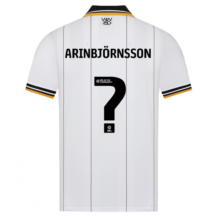 Danxen Mann Pálmi Rafn Arinbjörnsson #0 Oransje Hvit Svart Bortetrøye Drakt Trøye 2026/27 Skjorter T-Skjorte