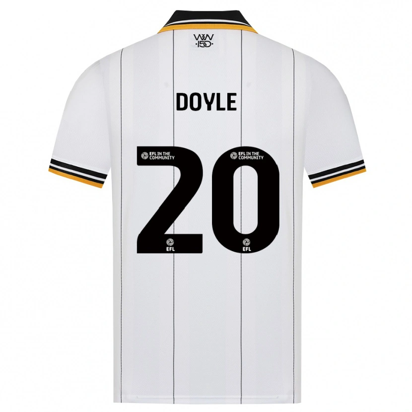 Danxen Mann Tommy Doyle #20 Oransje Hvit Svart Bortetrøye Drakt Trøye 2026/27 Skjorter T-Skjorte