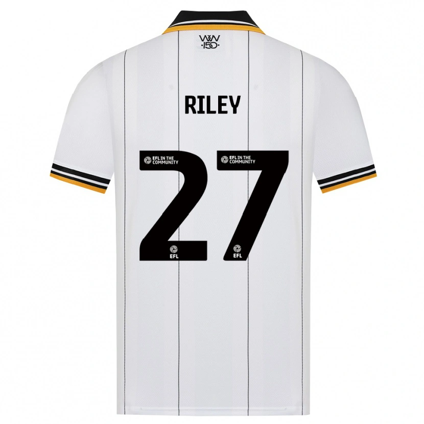 Danxen Mann Lauren Riley #27 Oransje Hvit Svart Bortetrøye Drakt Trøye 2026/27 Skjorter T-Skjorte