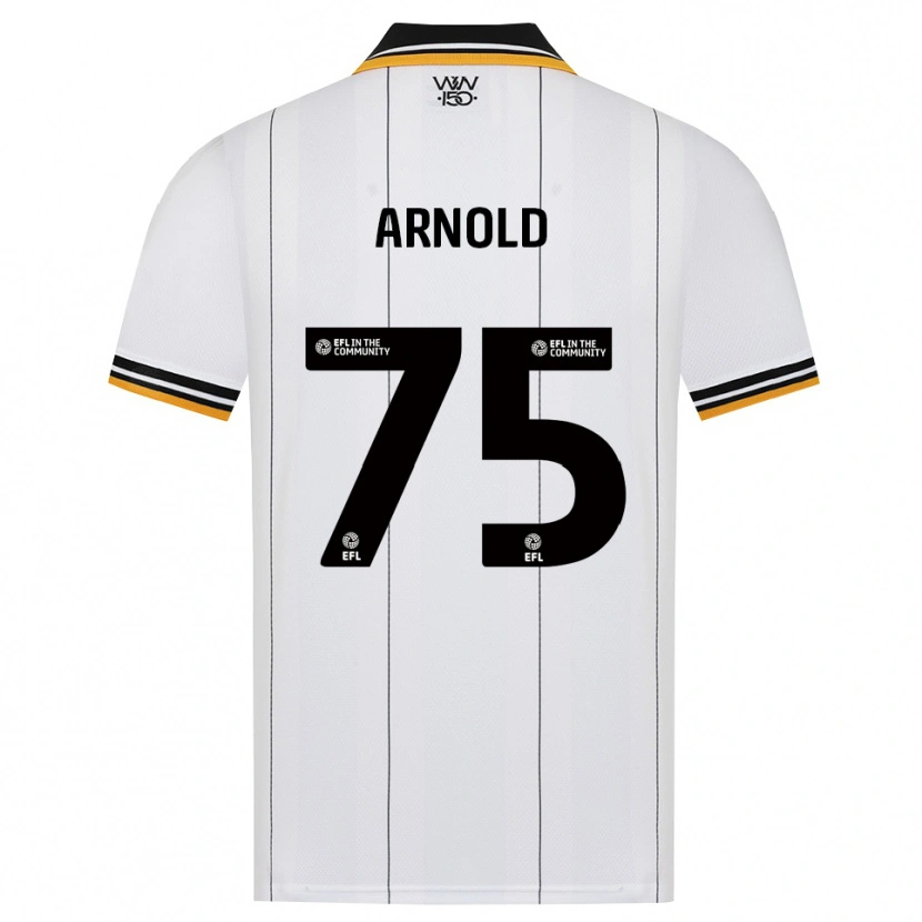 Danxen Mann Alfie Arnold #75 Oransje Hvit Svart Bortetrøye Drakt Trøye 2026/27 Skjorter T-Skjorte