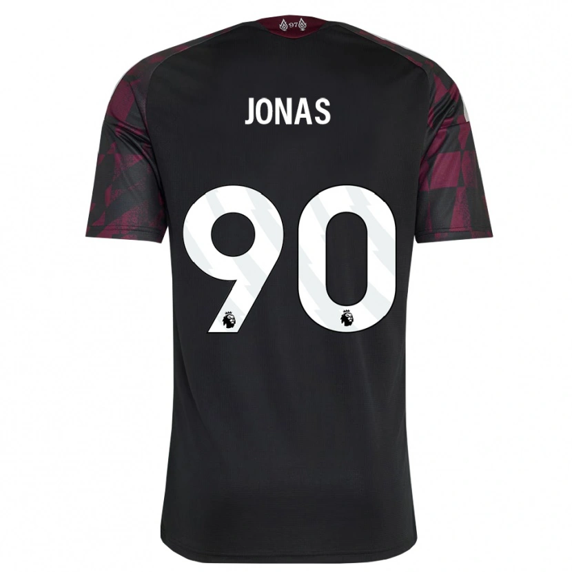 Danxen Mann Lee Jonas #90 Svart Hvit Lilla Tredje Sett Drakt Trøye 2026/27 Skjorter T-Skjorte