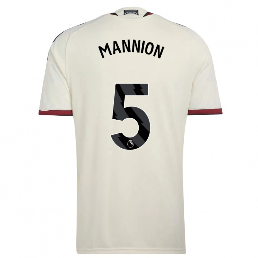Danxen Mann Aoife Mannion #5 Beige Svart Rød Tredje Sett Drakt Trøye 2026/27 Skjorter T-Skjorte