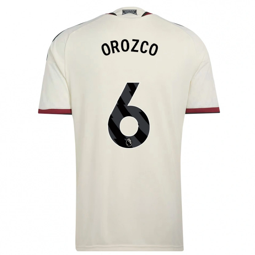 Danxen Mann Cristian Orozco #6 Beige Svart Rød Tredje Sett Drakt Trøye 2026/27 Skjorter T-Skjorte