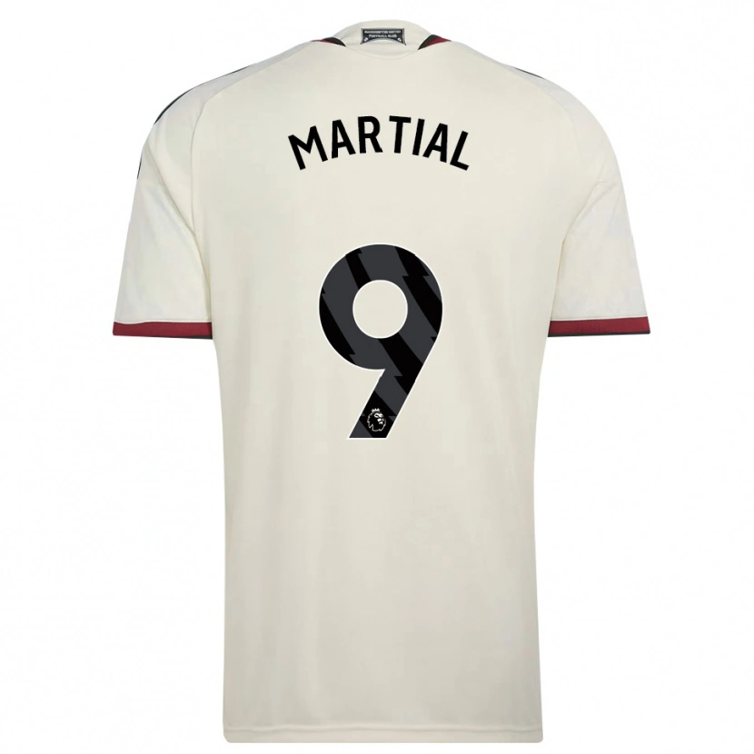 Danxen Mann Anthony Martial #9 Beige Svart Rød Tredje Sett Drakt Trøye 2026/27 Skjorter T-Skjorte