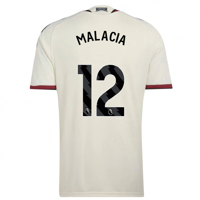 Danxen Mann Tyrell Malacia #12 Beige Svart Rød Tredje Sett Drakt Trøye 2026/27 Skjorter T-Skjorte
