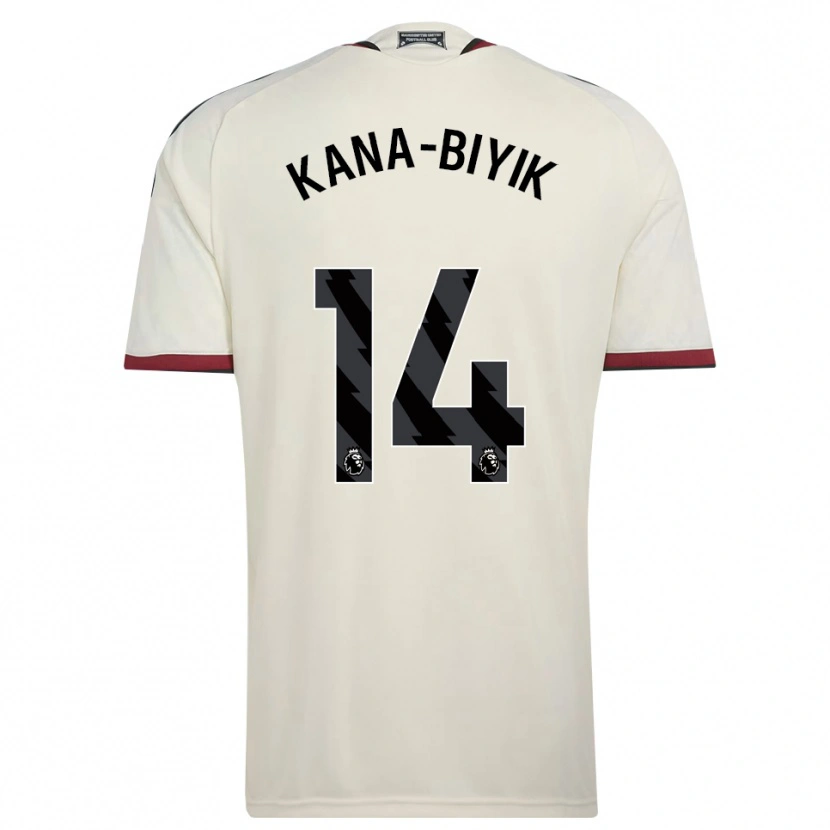 Danxen Mann Enzo Kana-Biyik #14 Beige Svart Rød Tredje Sett Drakt Trøye 2026/27 Skjorter T-Skjorte