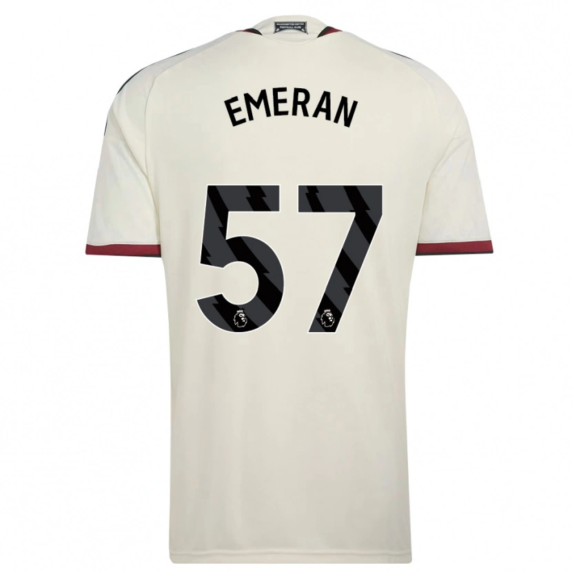 Danxen Mann Noam Emeran #57 Beige Svart Rød Tredje Sett Drakt Trøye 2026/27 Skjorter T-Skjorte