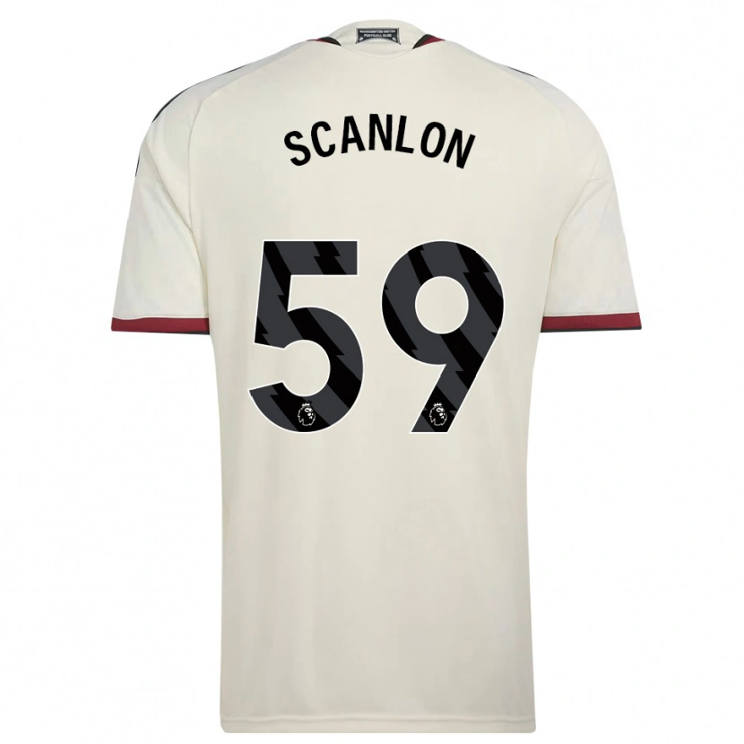 Danxen Mann James Scanlon #59 Beige Svart Rød Tredje Sett Drakt Trøye 2026/27 Skjorter T-Skjorte