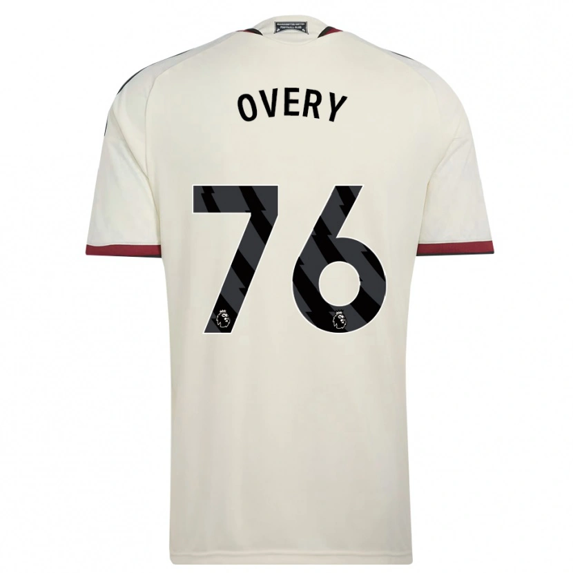 Danxen Mann James Overy #76 Beige Svart Rød Tredje Sett Drakt Trøye 2026/27 Skjorter T-Skjorte