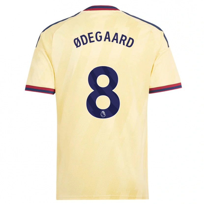 Danxen Mann Martin Ødegaard #8 Lett Gul Midnattblå Tredje Sett Drakt Trøye 2026/27 Skjorter T-Skjorte