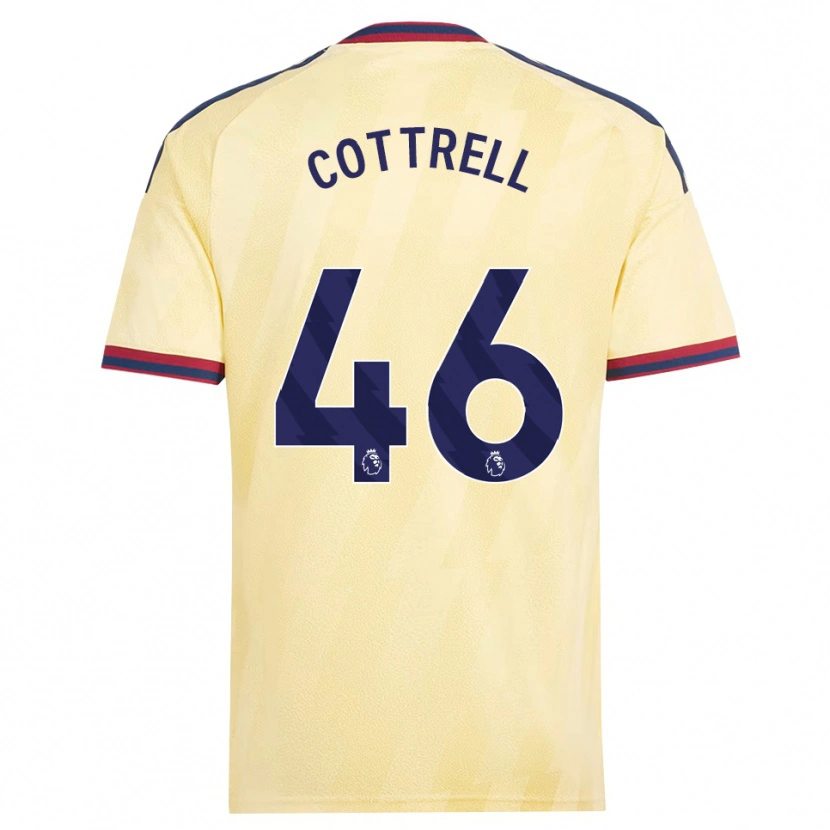 Danxen Mann Ben Cottrell #46 Lett Gul Midnattblå Tredje Sett Drakt Trøye 2026/27 Skjorter T-Skjorte