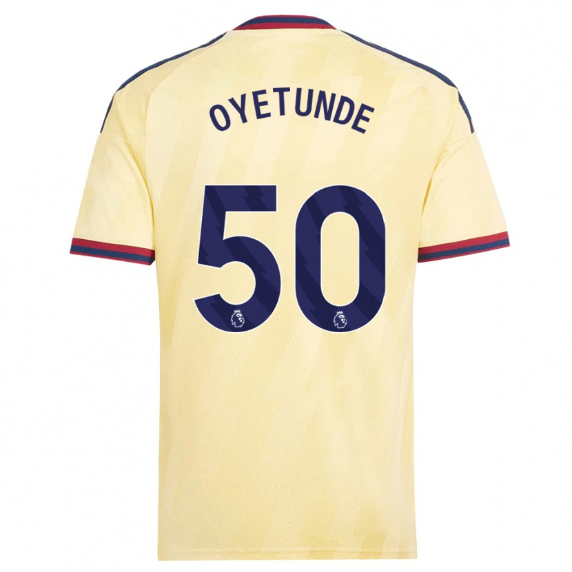 Danxen Mann Daniel Oyetunde #50 Lett Gul Midnattblå Tredje Sett Drakt Trøye 2026/27 Skjorter T-Skjorte
