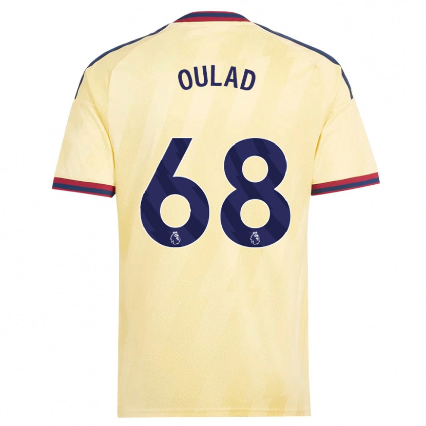 Danxen Mann Salah-Eddine Oulad M'hand #68 Lett Gul Midnattblå Tredje Sett Drakt Trøye 2026/27 Skjorter T-Skjorte