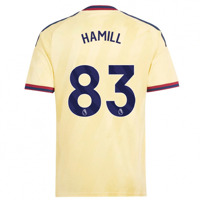 Danxen Mann Callan Hamill #83 Lett Gul Midnattblå Tredje Sett Drakt Trøye 2026/27 Skjorter T-Skjorte