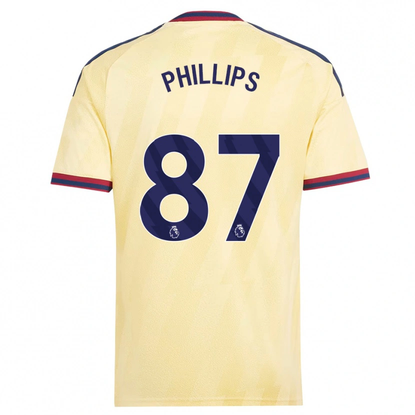 Danxen Mann Bowen Phillips #87 Lett Gul Midnattblå Tredje Sett Drakt Trøye 2026/27 Skjorter T-Skjorte