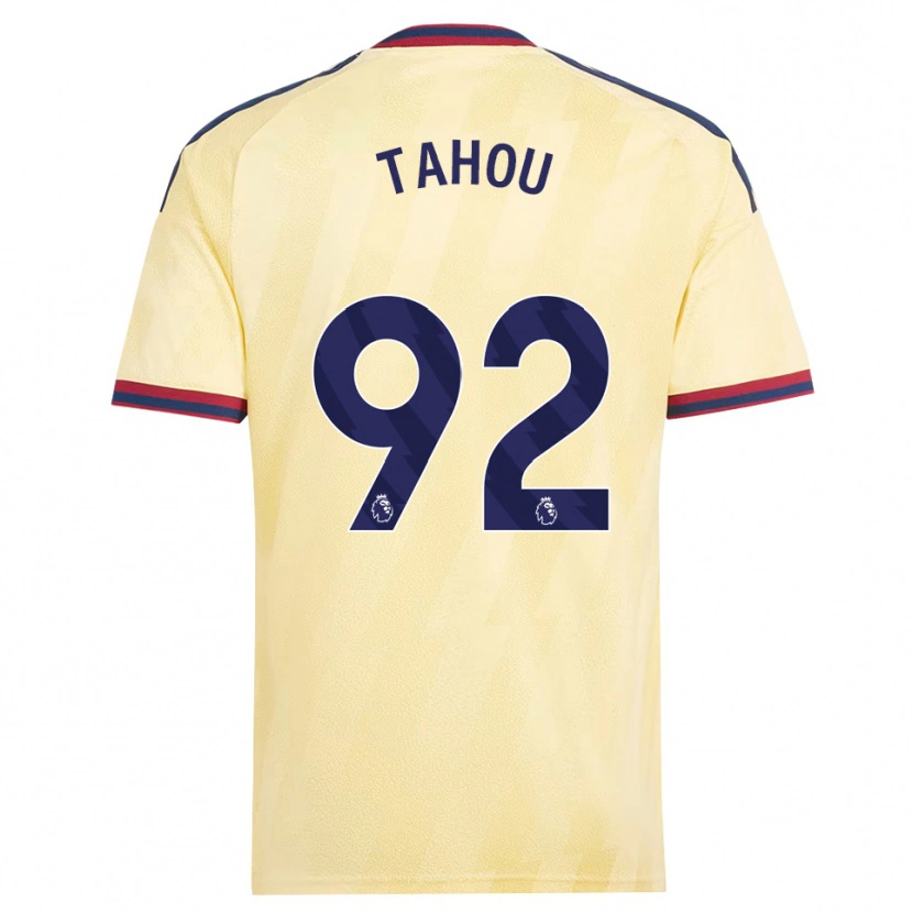 Danxen Mann Joshua Tahou #92 Lett Gul Midnattblå Tredje Sett Drakt Trøye 2026/27 Skjorter T-Skjorte