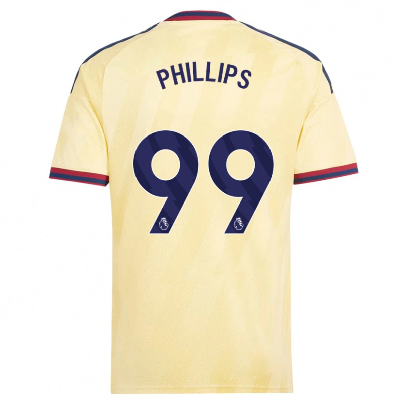 Danxen Mann Charlie Phillips #99 Lett Gul Midnattblå Tredje Sett Drakt Trøye 2026/27 Skjorter T-Skjorte
