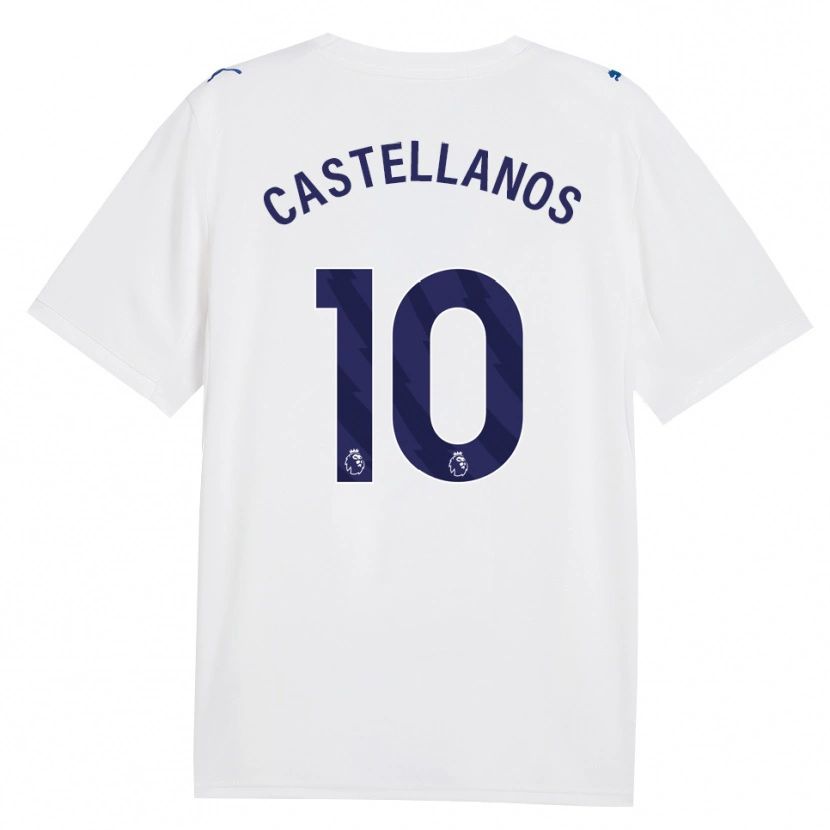 Danxen Mann Deyna Castellanos #10 Marineblå Hvit Tredje Sett Drakt Trøye 2026/27 Skjorter T-Skjorte