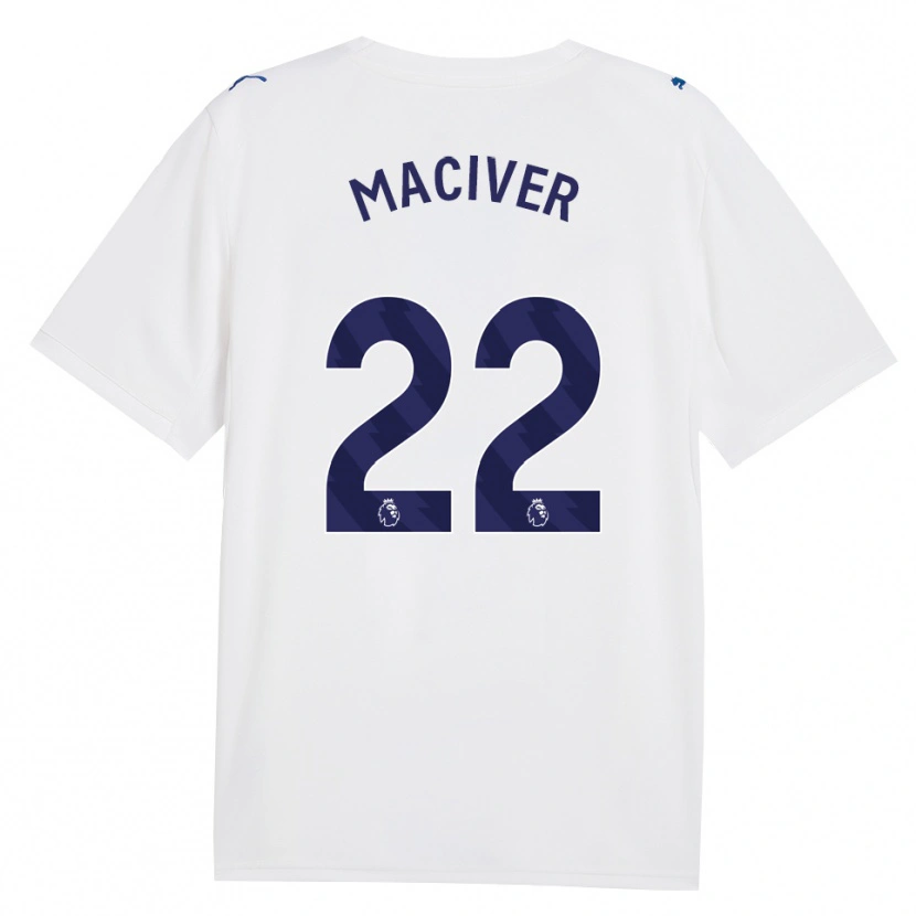 Danxen Mann Sandy Maciver #22 Marineblå Hvit Tredje Sett Drakt Trøye 2026/27 Skjorter T-Skjorte