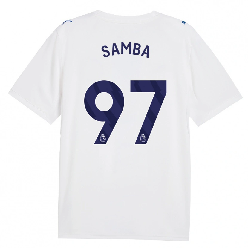 Danxen Mann Tyrone Samba #97 Marineblå Hvit Tredje Sett Drakt Trøye 2026/27 Skjorter T-Skjorte