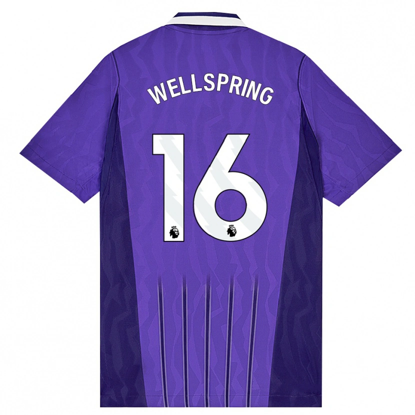 Danxen Mann Toju Wellspring #16 Lilla Hvit Tredje Sett Drakt Trøye 2026/27 Skjorter T-Skjorte
