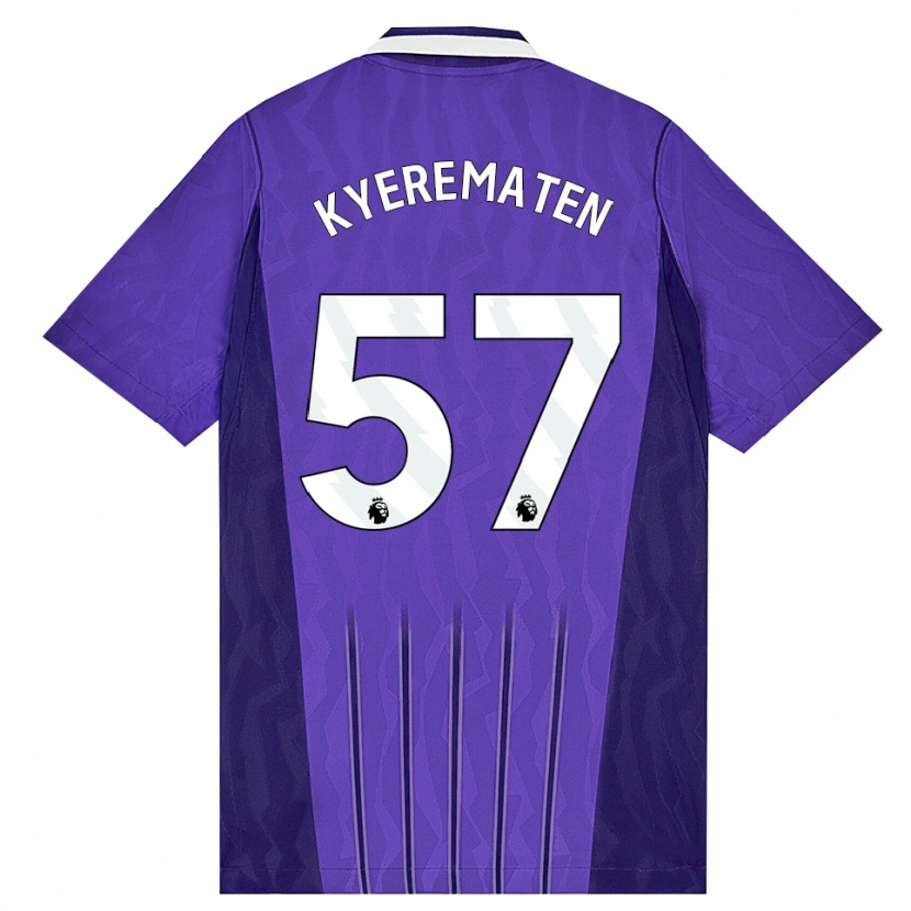 Danxen Mann Rio Kyerematen #57 Lilla Hvit Tredje Sett Drakt Trøye 2026/27 Skjorter T-Skjorte