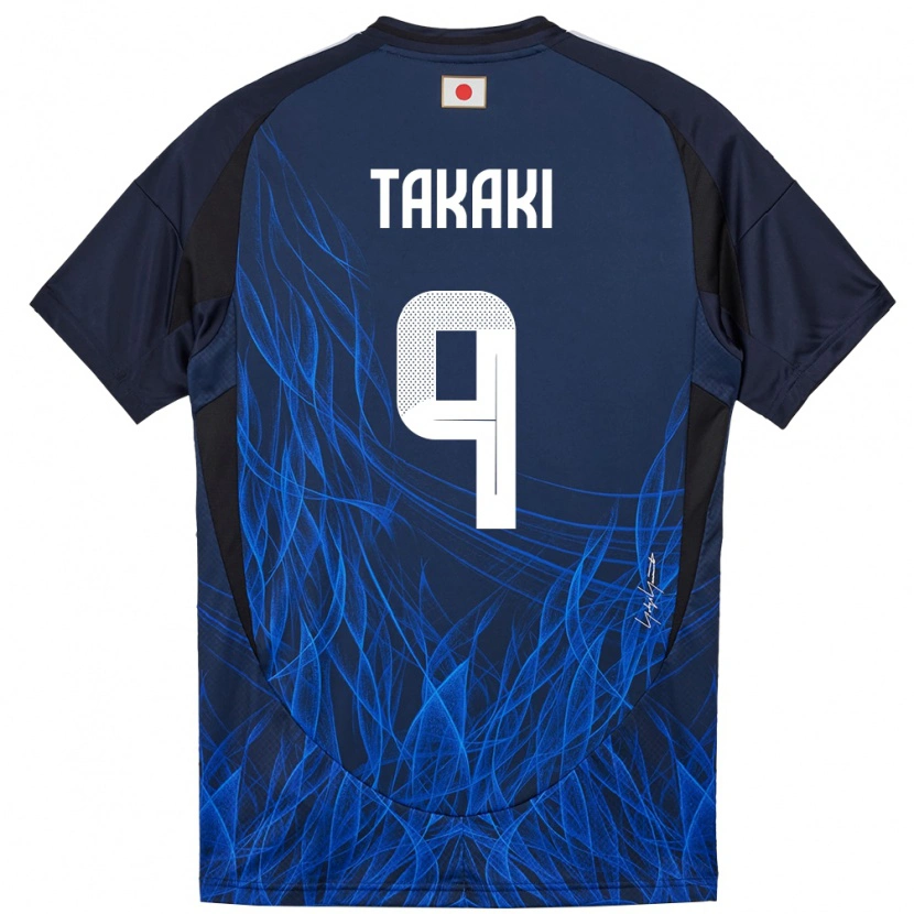 Danxen Barn Japan Eito Takaki #9 Mørkeblå Hjemmetrøye Drakt Trøye 24-26 Skjorter T-Skjorte