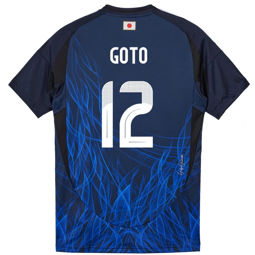 Danxen Barn Japan Wataru Goto #12 Mørkeblå Hjemmetrøye Drakt Trøye 24-26 Skjorter T-Skjorte