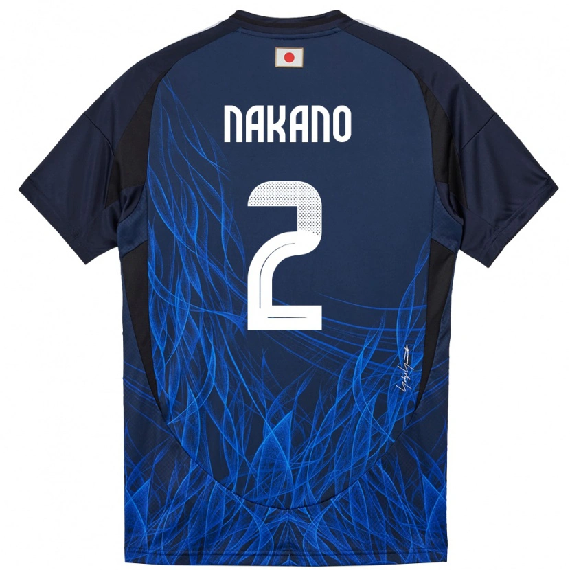 Danxen Barn Japan Shinya Nakano #2 Mørkeblå Hjemmetrøye Drakt Trøye 24-26 Skjorter T-Skjorte